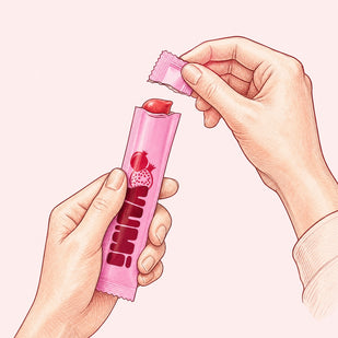 Tear open. Squeeze in.